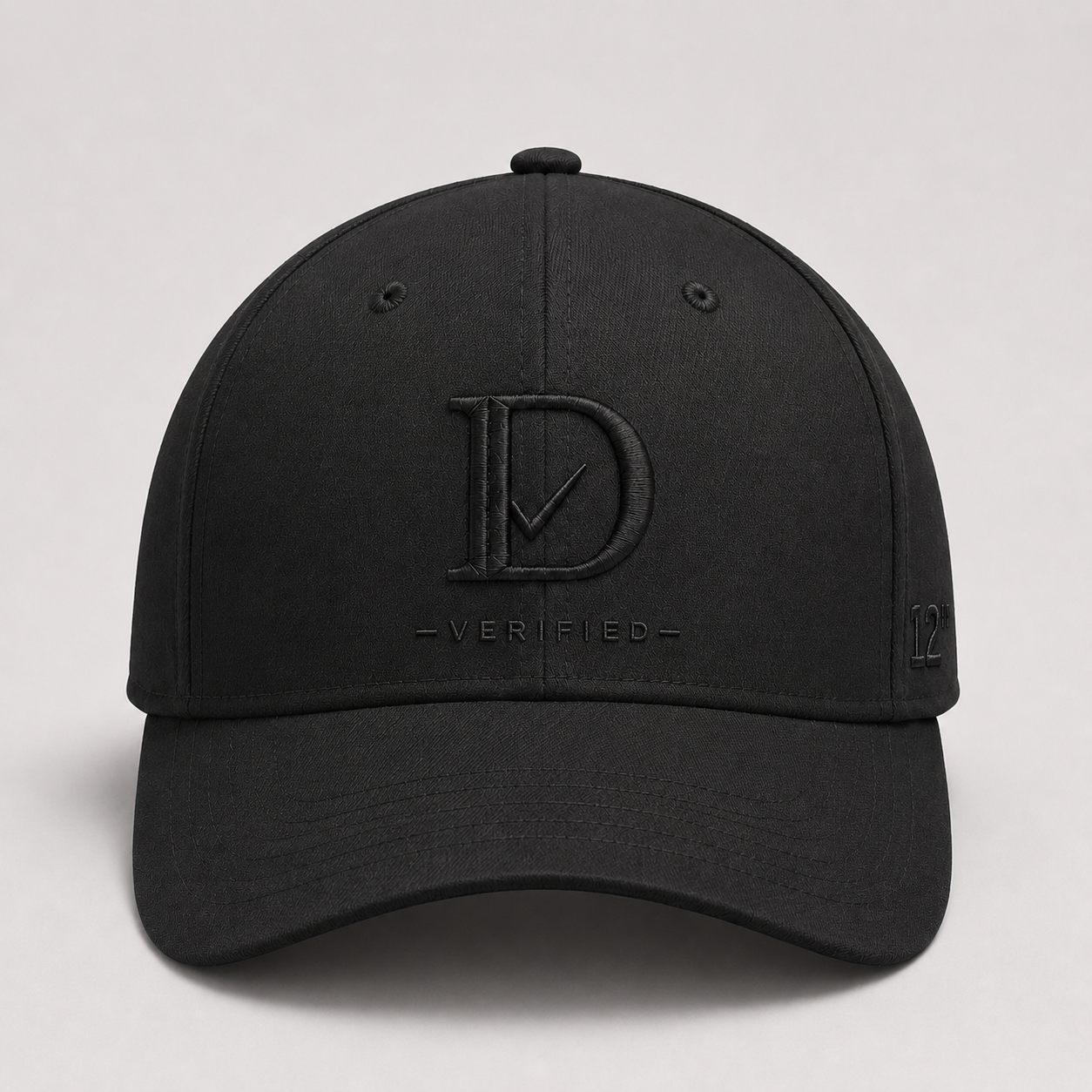 The D Verified Cap Black w/ Color