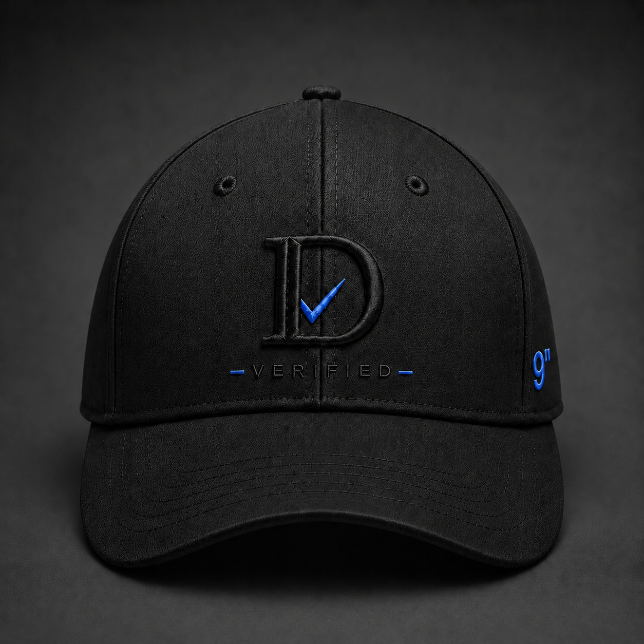 The D Verified Cap Black w/ Color